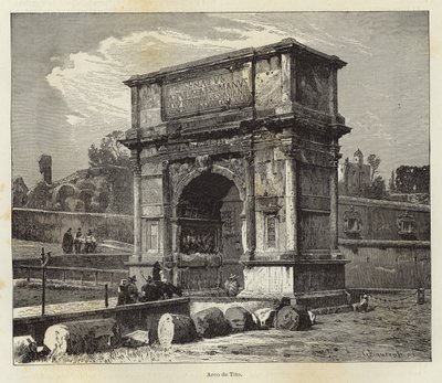 Arc de Titus - Gustave Bauernfeind