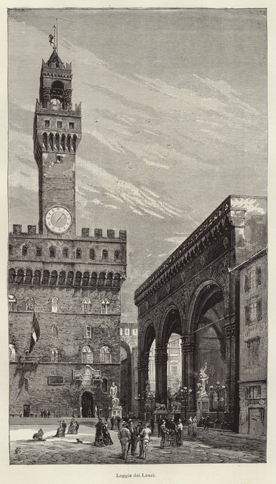 Loggia dei Lanzi - Gustave Bauernfeind