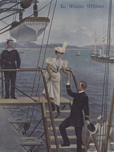 À la Coupée - Gustave Bourgain