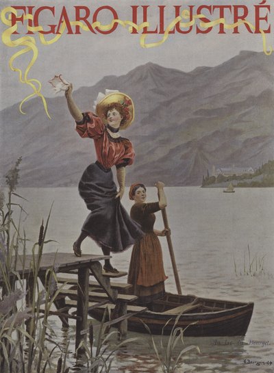 Au Lac du Bourget - Gustave Bourgain