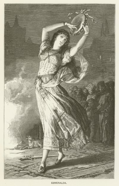 Esmeralda - Gustave Brion