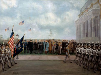 Le maréchal Joffre en mission à Washington - Gustave Brock