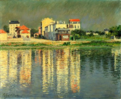Rives de la Seine à Argenteuil, 1889 - Gustave Caillebotte