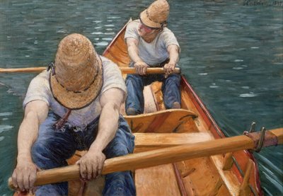 Rameurs sur l