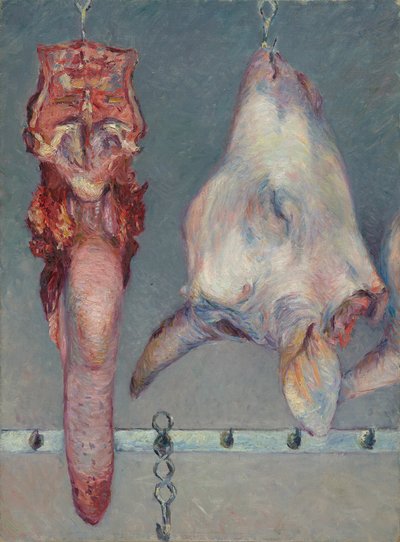 Tête de veau et langue de bœuf - Gustave Caillebotte