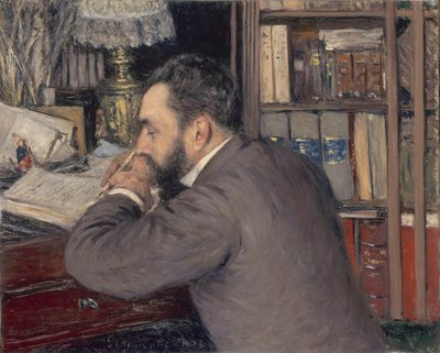 Henri Cordier 1849-1925, 1883 - Gustave Caillebotte