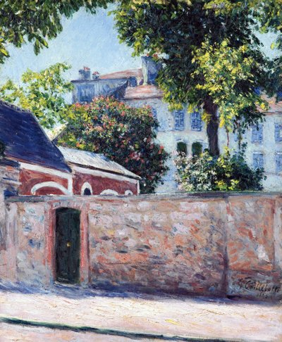 Maisons à Argenteuil - Gustave Caillebotte