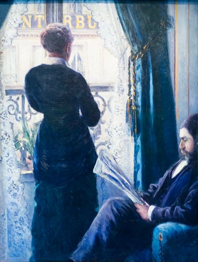 Intérieur, femme à la fenêtre, vers 1880 - Gustave Caillebotte