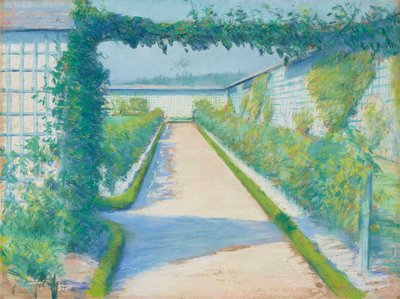 Jardin potager, Yerres, 1877 - Gustave Caillebotte