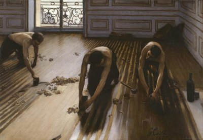 Les Raboteurs de Parquet - Gustave Caillebotte