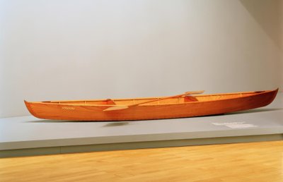 Canot à rames - Gustave Caillebotte