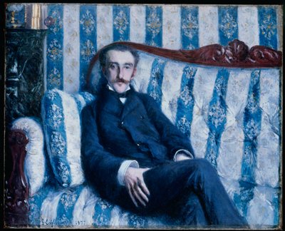 Portrait de Monsieur R., 1877 - Gustave Caillebotte