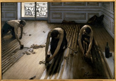 Les racleurs de sol - Gustave Caillebotte