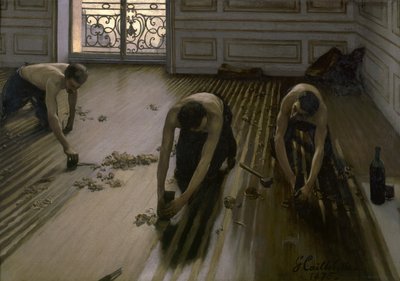 Les Raboteurs de parquet, 1875 - Gustave Caillebotte
