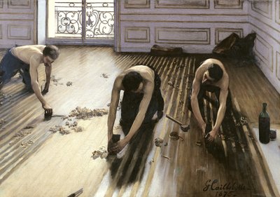 Les Raboteurs de parquet - Gustave Caillebotte