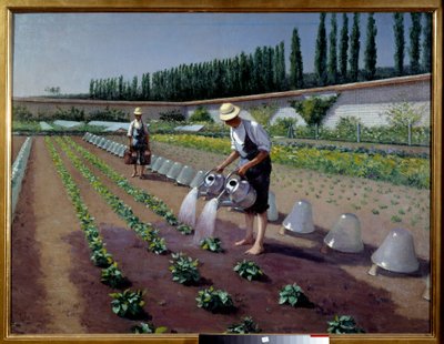 Les jardiniers - Gustave Caillebotte