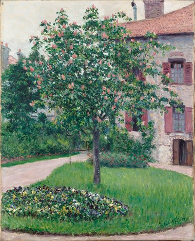 Arbre en fleur, 1882 - Gustave Caillebotte