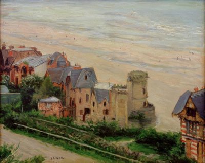 Trouville, la plage et les villas - Gustave Caillebotte