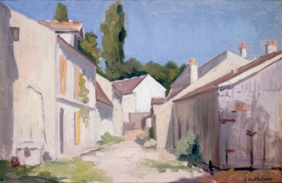 Un chemin à Yerres - Gustave Caillebotte