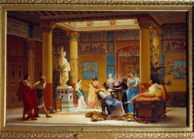 La répétition du "Joueur de flûte..." et "La Femme de Diomède" dans l