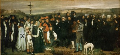 Un enterrement à Ornans - Gustave Courbet