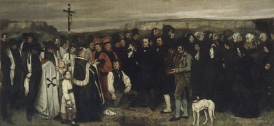 Un enterrement à Ornans, 1849-1850 - Gustave Courbet