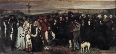 Un enterrement à Ornans - Gustave Courbet
