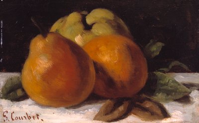 Pomme, poire et orange, c.1871-72 - Gustave Courbet