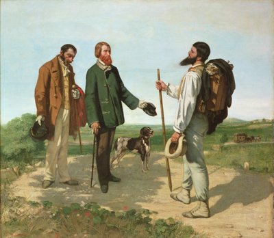 Bonjour, Monsieur Courbet - Gustave Courbet