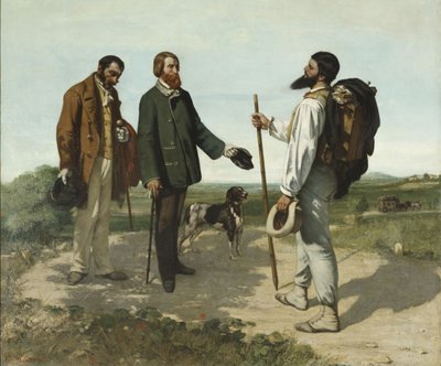 Bonjour, Monsieur Courbet - Gustave Courbet