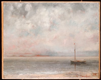 Nuages sur le lac Léman, 1875 - Gustave Courbet