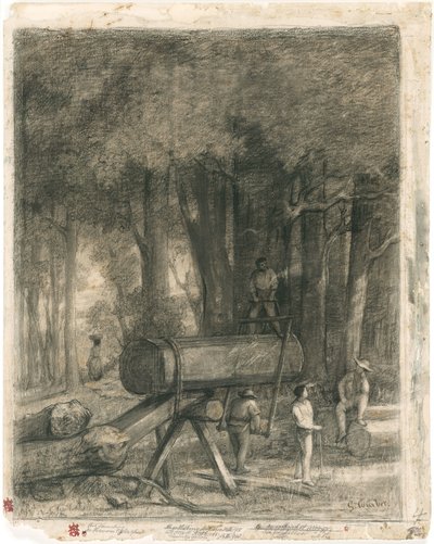 Courbet - Les bûcherons, 1860 - Gustave Courbet