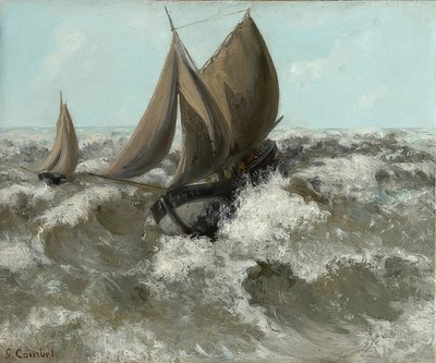 Le Voilier. Vers 1869 - Gustave Courbet