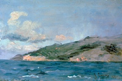 Entrée du détroit de Gibraltar, 1848 - Gustave Courbet