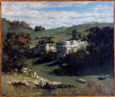 French : Paysage du Jura
French : Paysage du Jura - Gustave Courbet