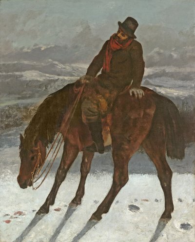Chasseur à cheval, vers 1864 - Gustave Courbet