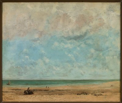 Paysage côtier - Gustave Courbet