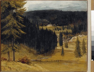 La ferme des Pussets - Gustave Courbet