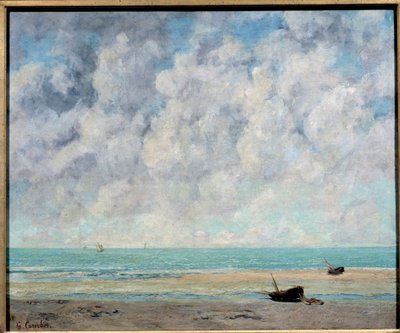La mer par temps calme - Gustave Courbet