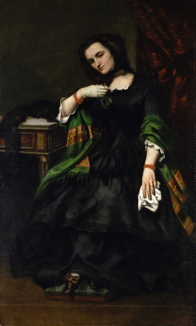 Madame Auguste Cuoq Mathilde Desportes - Gustave Courbet