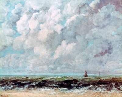 Paysage marin, vers 1840-1877 - Gustave Courbet