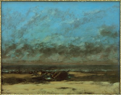 Marine, marée basse - Gustave Courbet