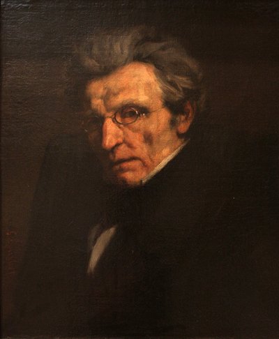 Portrait of Charles Suisse - Gustave Courbet
