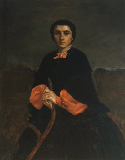 Portrait de femme : Juliette Courbet - Gustave Courbet