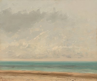 Mer calme. 1866 - Gustave Courbet