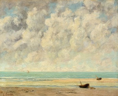Mer calme - Gustave Courbet