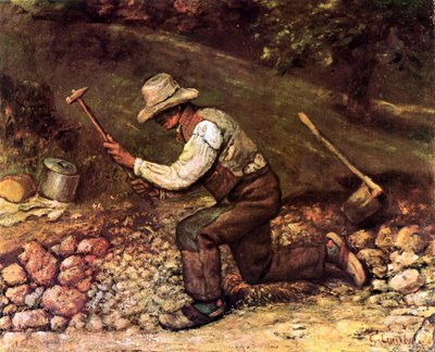 Tailleur de pierre - Gustave Courbet