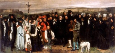 Un enterrement à Ornans, 1850 - Gustave Courbet