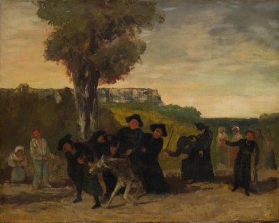 Le Retour de la réunion, 1863 - Gustave Courbet