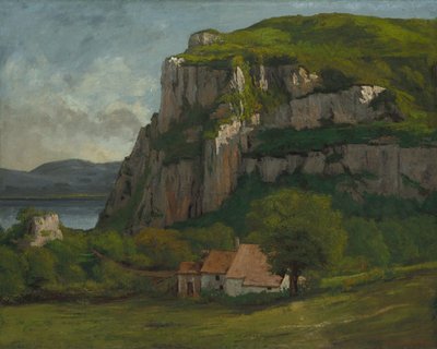 Le Rocher de Hautepierre - Gustave Courbet